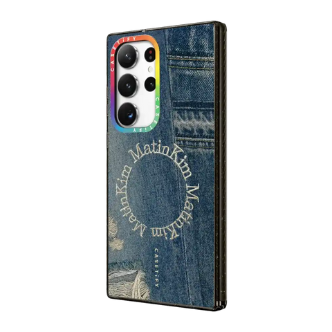 MATIN KIM DENIM CIRCLE CASE