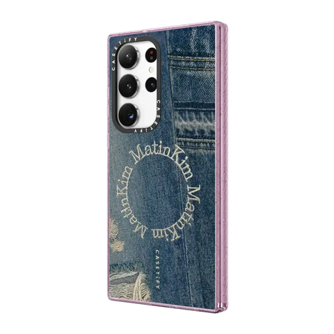 MATIN KIM DENIM CIRCLE CASE