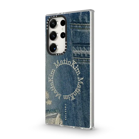 MATIN KIM DENIM CIRCLE CASE