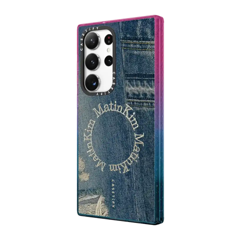 MATIN KIM DENIM CIRCLE CASE