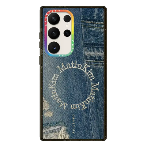 MATIN KIM DENIM CIRCLE CASE