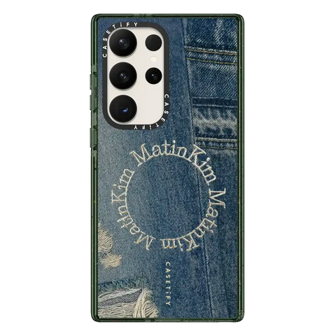 MATIN KIM DENIM CIRCLE CASE