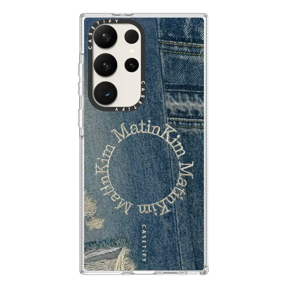 MATIN KIM DENIM CIRCLE CASE