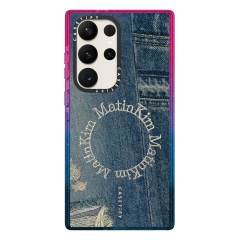 MATIN KIM DENIM CIRCLE CASE