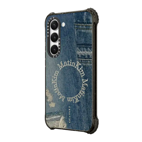 MATIN KIM DENIM CIRCLE CASE
