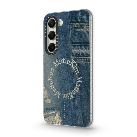 MATIN KIM DENIM CIRCLE CASE