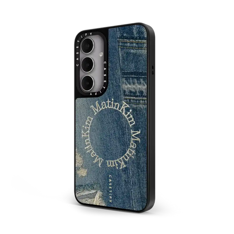 MATIN KIM DENIM CIRCLE CASE