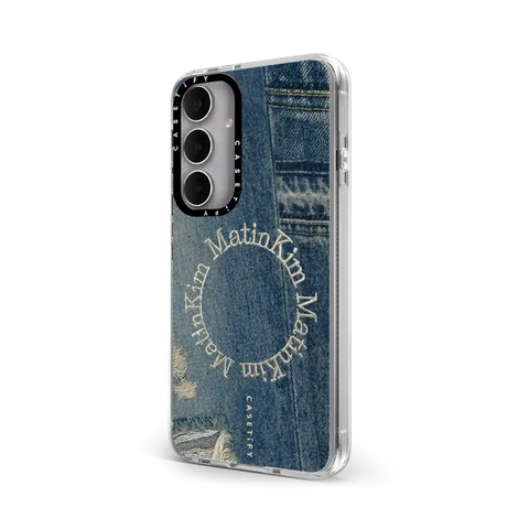 MATIN KIM DENIM CIRCLE CASE