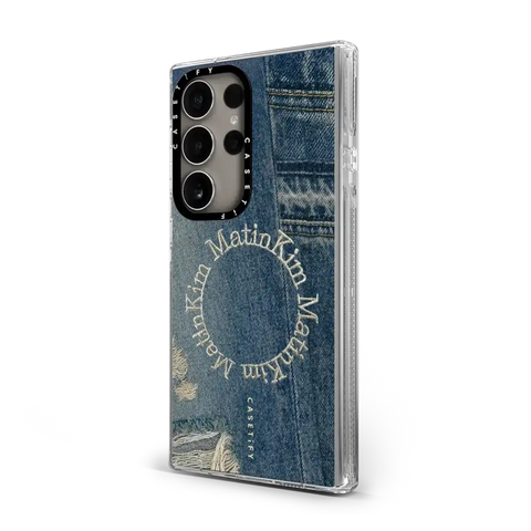 MATIN KIM DENIM CIRCLE CASE