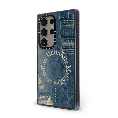 MATIN KIM DENIM CIRCLE CASE