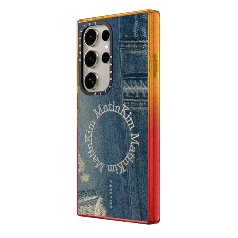 MATIN KIM DENIM CIRCLE CASE