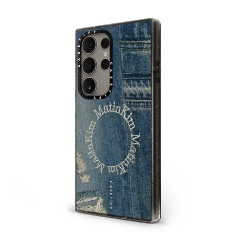 MATIN KIM DENIM CIRCLE CASE