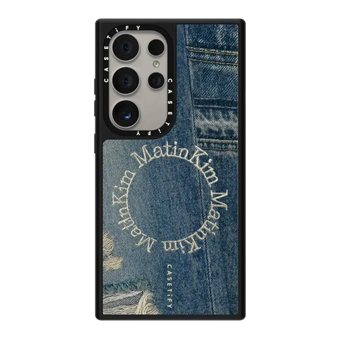 MATIN KIM DENIM CIRCLE CASE