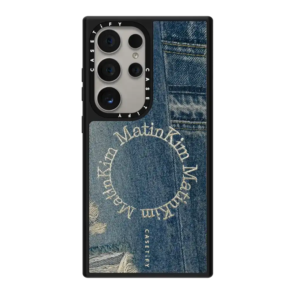 MATIN KIM DENIM CIRCLE CASE