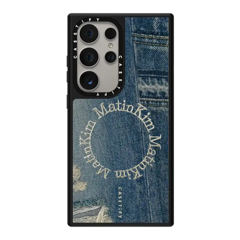 MATIN KIM DENIM CIRCLE CASE