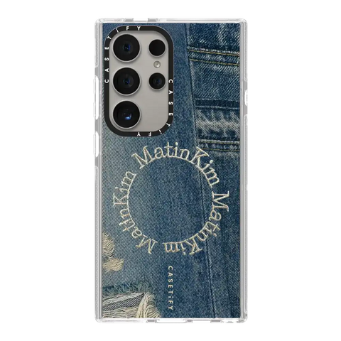 MATIN KIM DENIM CIRCLE CASE