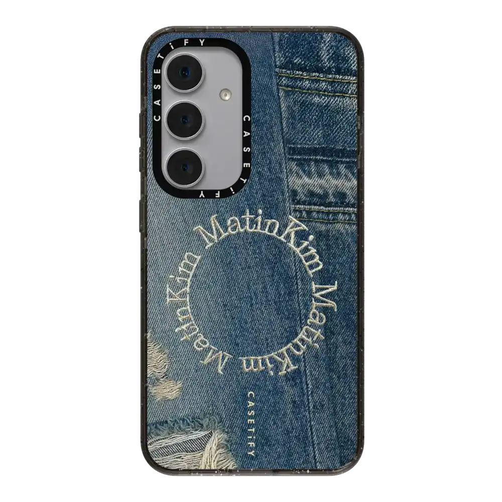 MATIN KIM DENIM CIRCLE CASE