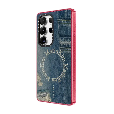 MATIN KIM DENIM CIRCLE CASE