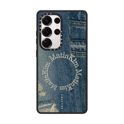 MATIN KIM DENIM CIRCLE CASE