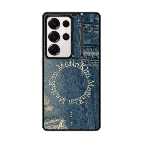 MATIN KIM DENIM CIRCLE CASE