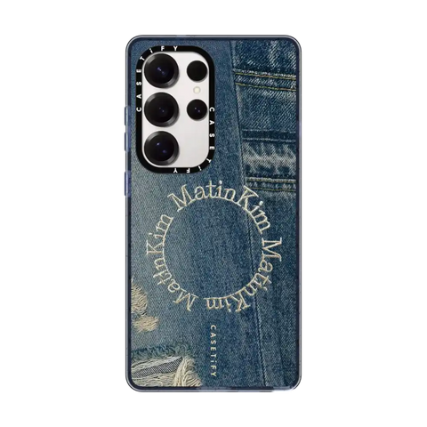 MATIN KIM DENIM CIRCLE CASE
