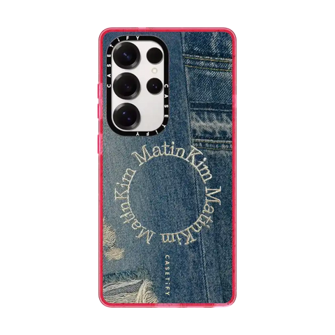 MATIN KIM DENIM CIRCLE CASE