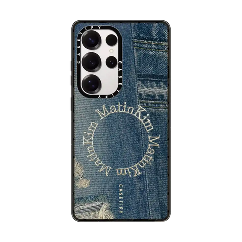 MATIN KIM DENIM CIRCLE CASE