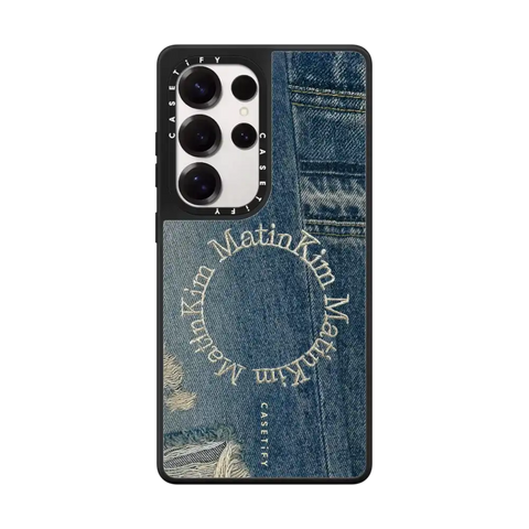 MATIN KIM DENIM CIRCLE CASE