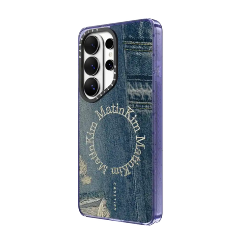 MATIN KIM DENIM CIRCLE CASE