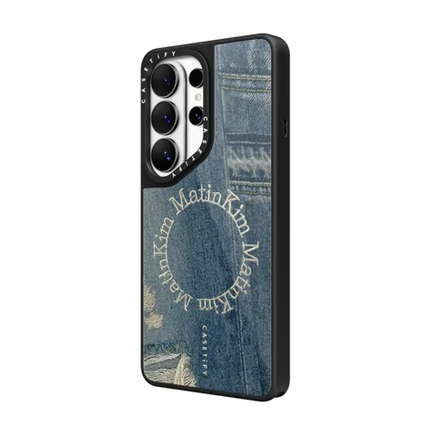 MATIN KIM DENIM CIRCLE CASE