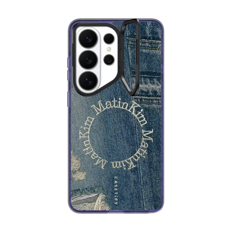 MATIN KIM DENIM CIRCLE CASE