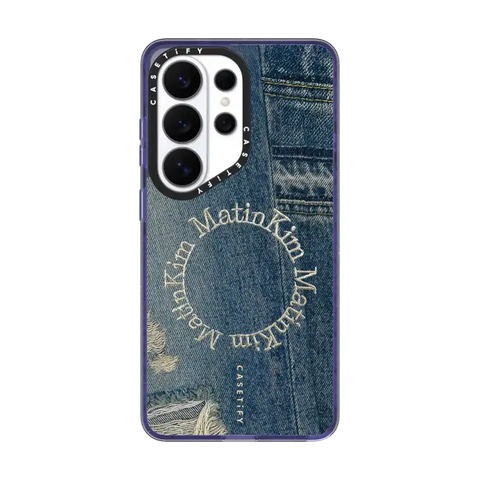 MATIN KIM DENIM CIRCLE CASE