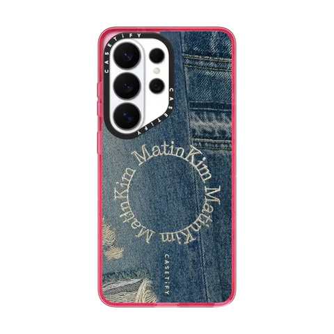 MATIN KIM DENIM CIRCLE CASE