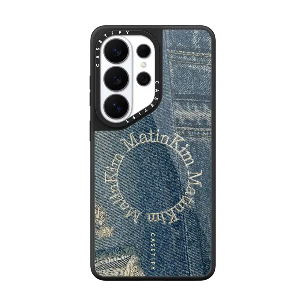 MATIN KIM DENIM CIRCLE CASE