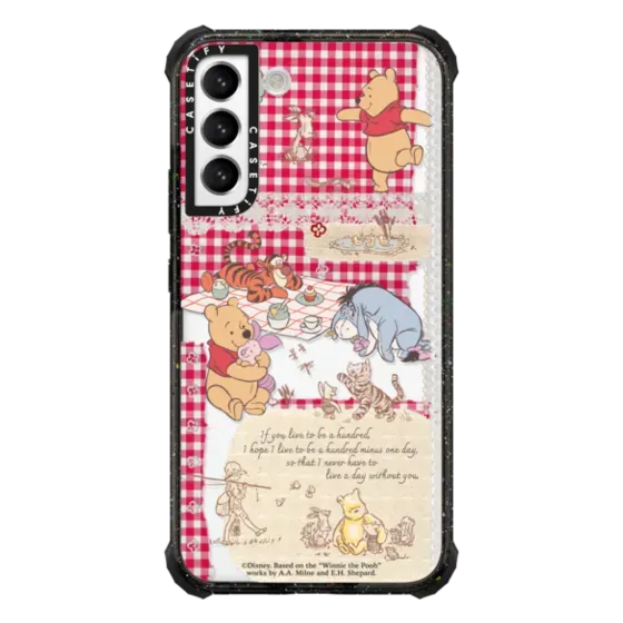 Winnie The Pooh Picnic Collage Phone Case
