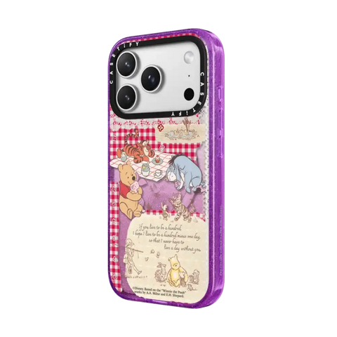 Winnie The Pooh Picnic Collage Phone Case