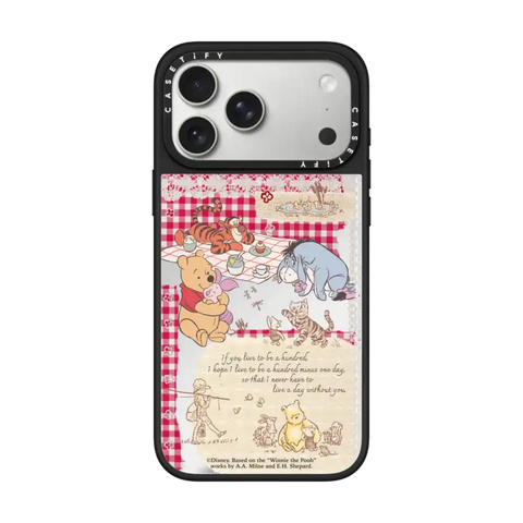 Winnie The Pooh Picnic Collage Phone Case