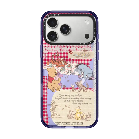 Winnie The Pooh Picnic Collage Phone Case