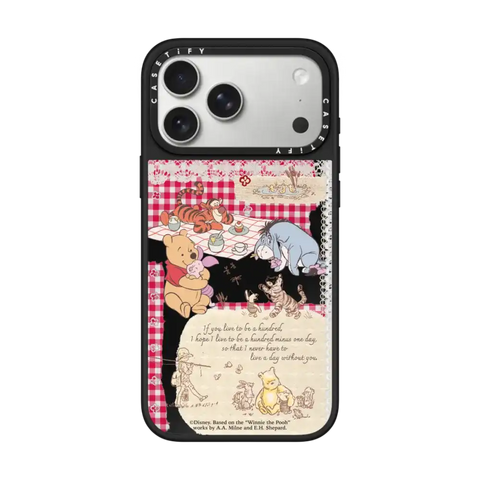 Winnie The Pooh Picnic Collage Phone Case