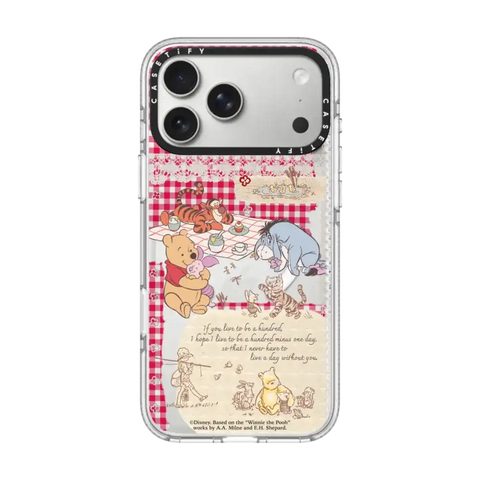 Winnie The Pooh Picnic Collage Phone Case