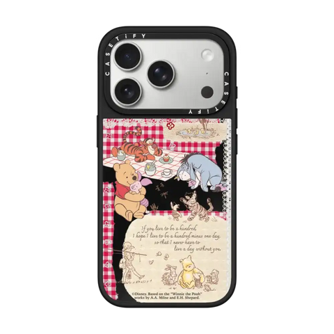 Winnie The Pooh Picnic Collage Phone Case