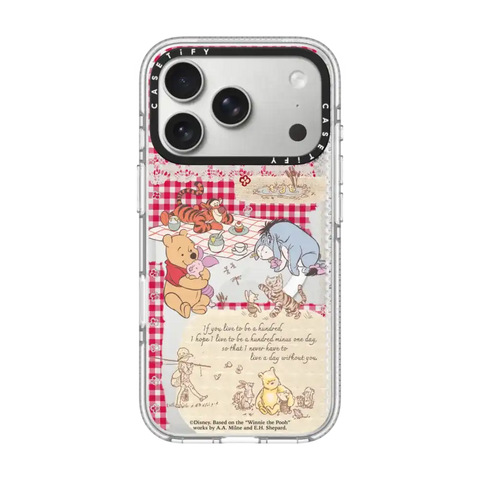 Winnie The Pooh Picnic Collage Phone Case