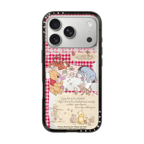 Winnie The Pooh Picnic Collage Phone Case