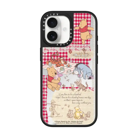Winnie The Pooh Picnic Collage Phone Case