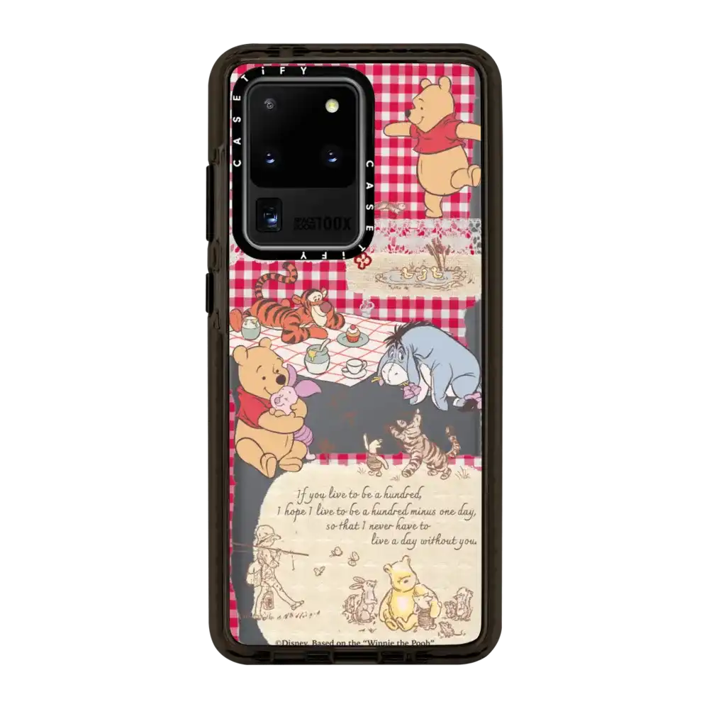 Winnie The Pooh Picnic Collage Phone Case