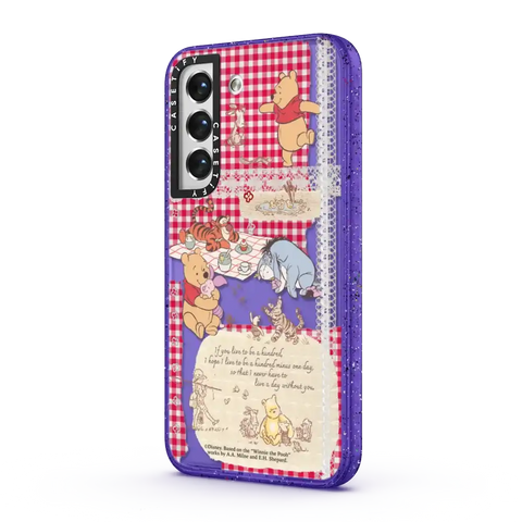 Winnie The Pooh Picnic Collage Phone Case