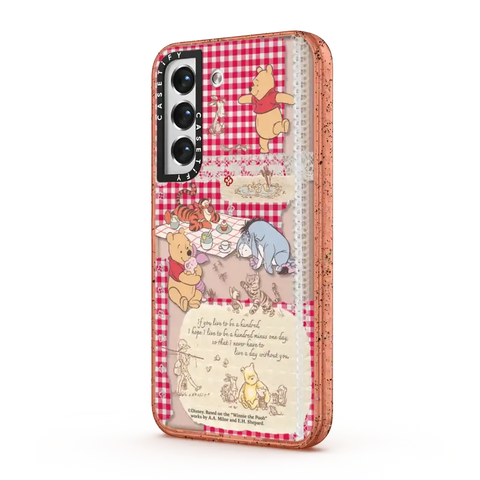 Winnie The Pooh Picnic Collage Phone Case