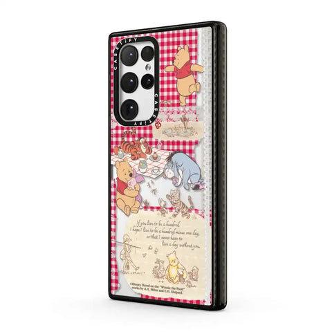 Winnie The Pooh Picnic Collage Phone Case