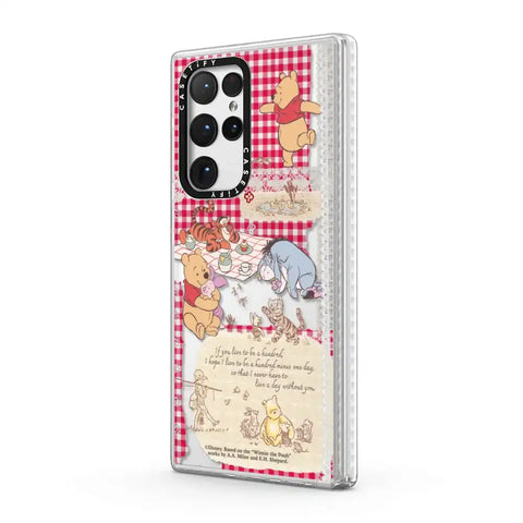 Winnie The Pooh Picnic Collage Phone Case