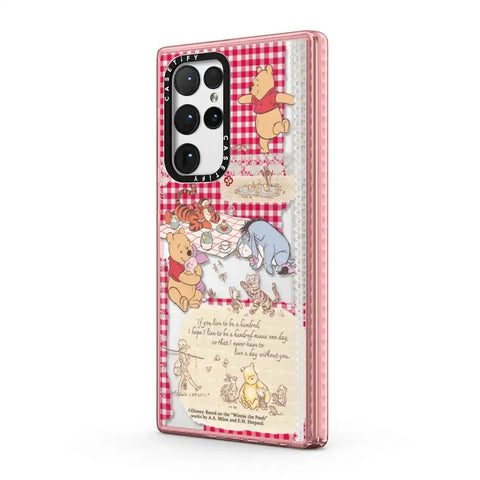 Winnie The Pooh Picnic Collage Phone Case
